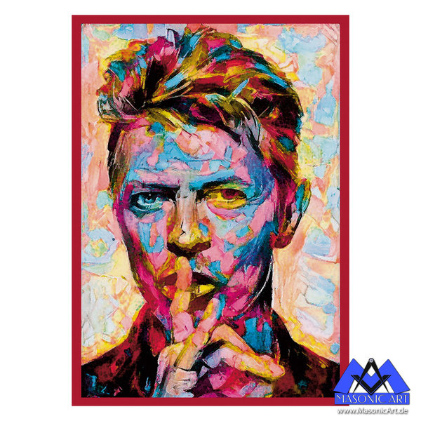 Kunstdruck "David Bowie"