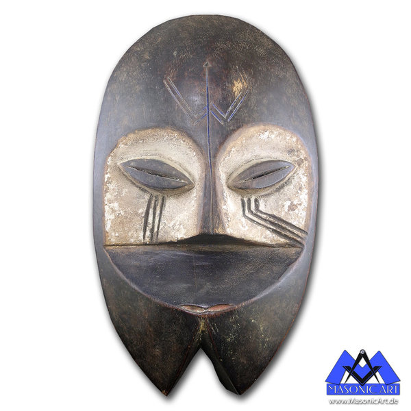 Original Ritual-Maske der Igbo, Nigeria. / EINZELSTÜCK