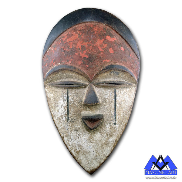 Original Ritual-Maske der Mitsogho, Gabun. / EINZELSTÜCK
