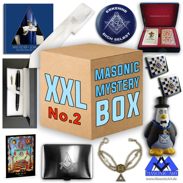 MASONIC MYSTERY BOX No.2 - Ware im Wert von über 200 Euro für NUR 99 Euro!